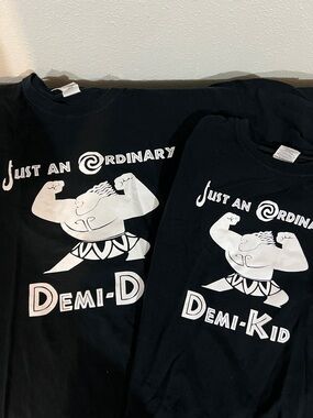 Father & Son Maui Disney Moana inspired Matching Shirts XL and Small Fathers Day